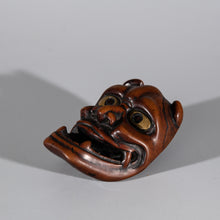 Load image into Gallery viewer, Netsuke – Large Hannya Mask
