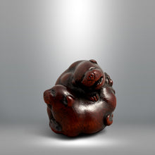 Load image into Gallery viewer, Netsuke - Playing Pups