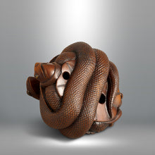 Load image into Gallery viewer, Netsuke - Snake and Tortoise