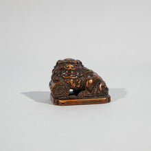 Load image into Gallery viewer, Netsuke - Lacquered Shishi