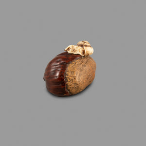 Netsuke - Snail Upon a Chestnut