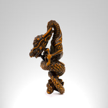Load image into Gallery viewer, Netsuke - Coiled Dragon