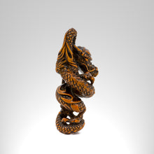 Load image into Gallery viewer, Netsuke - Coiled Dragon
